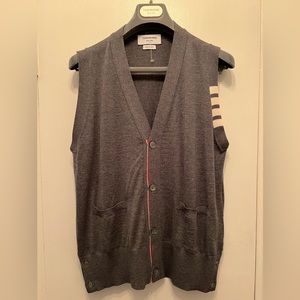 THOM BROWNE WOOL VEST